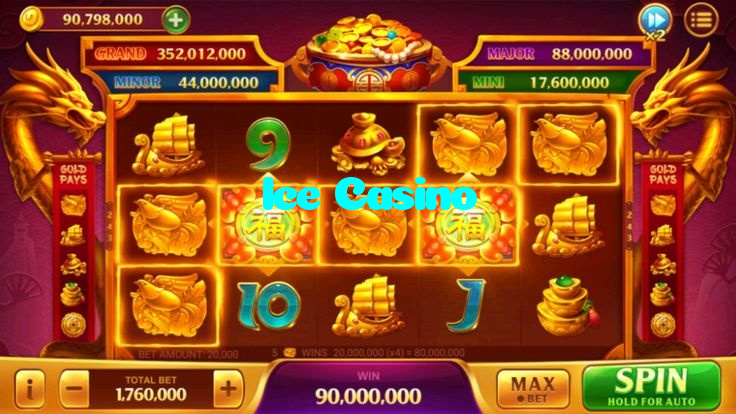 available types of Ice Casino bet including pre-match live express and system bets